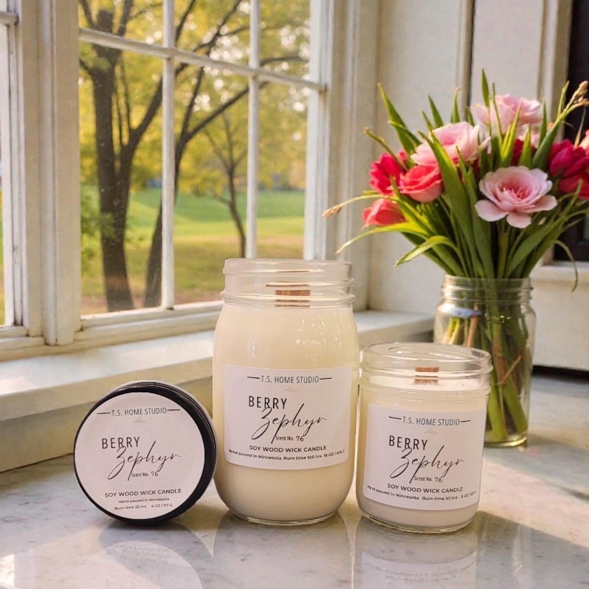 Sparkling Mimosa Soy Wood Wick Candle – TS HOME STUDIO
