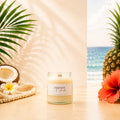 Caribbean Colada Soy Wood Wick Candle