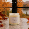 Crisp Leaves Soy Wood Wick Candle