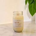 Just The Crackle Soy Wood Wick Candle