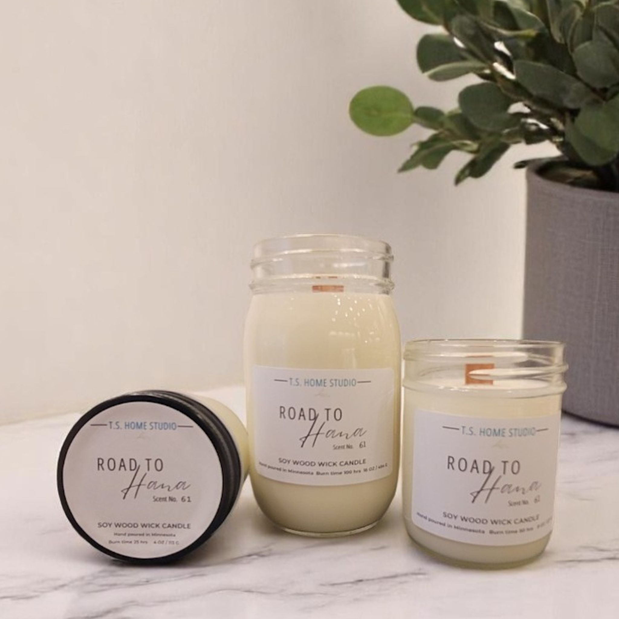 Road To Hana Soy Wood Wick Candle