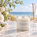 Stone Washed Linen Soy Wood Wick Candle