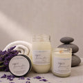 Sweet Lavender Soy Wood Wick Candle