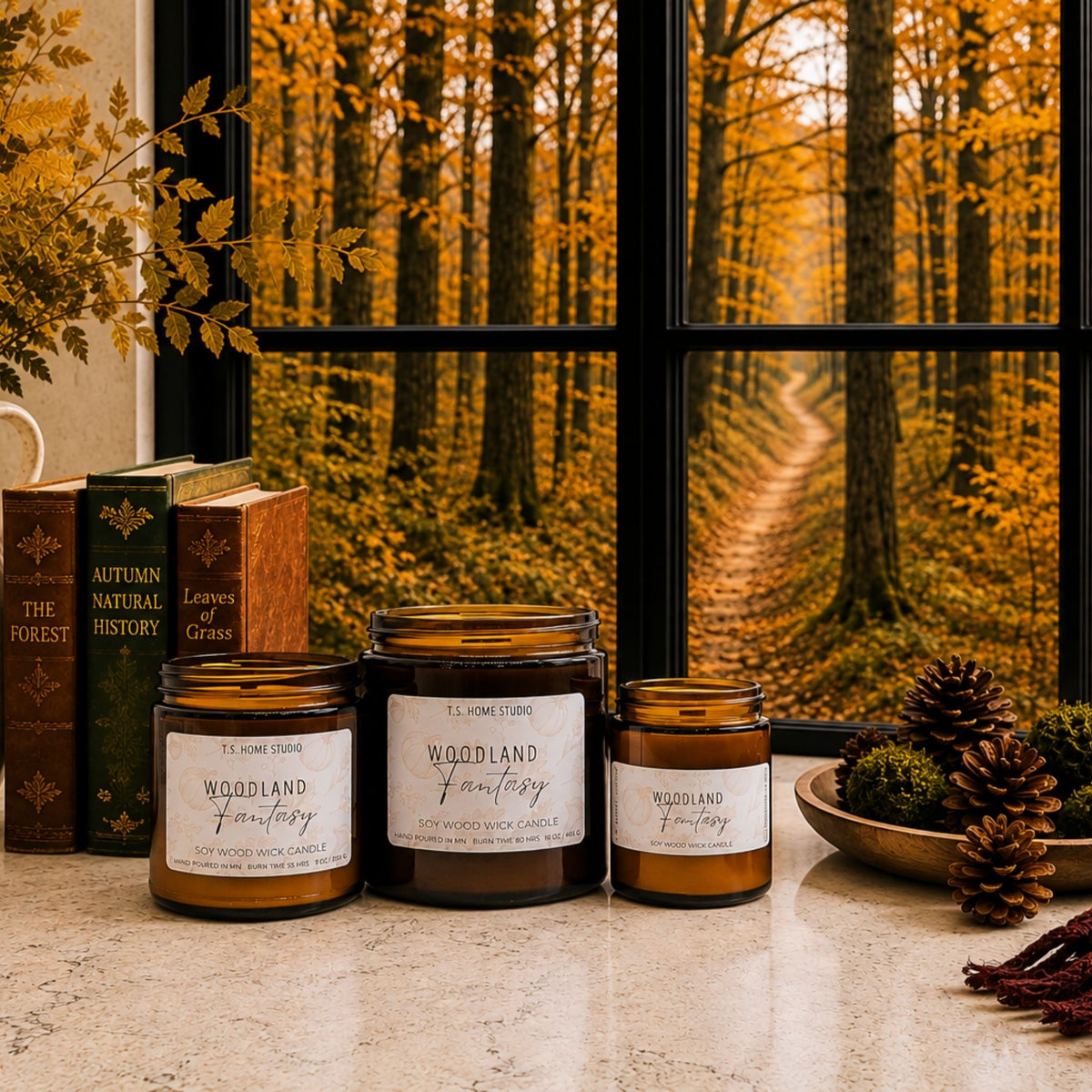Woodland Fantasy Soy Wood Wick Candle