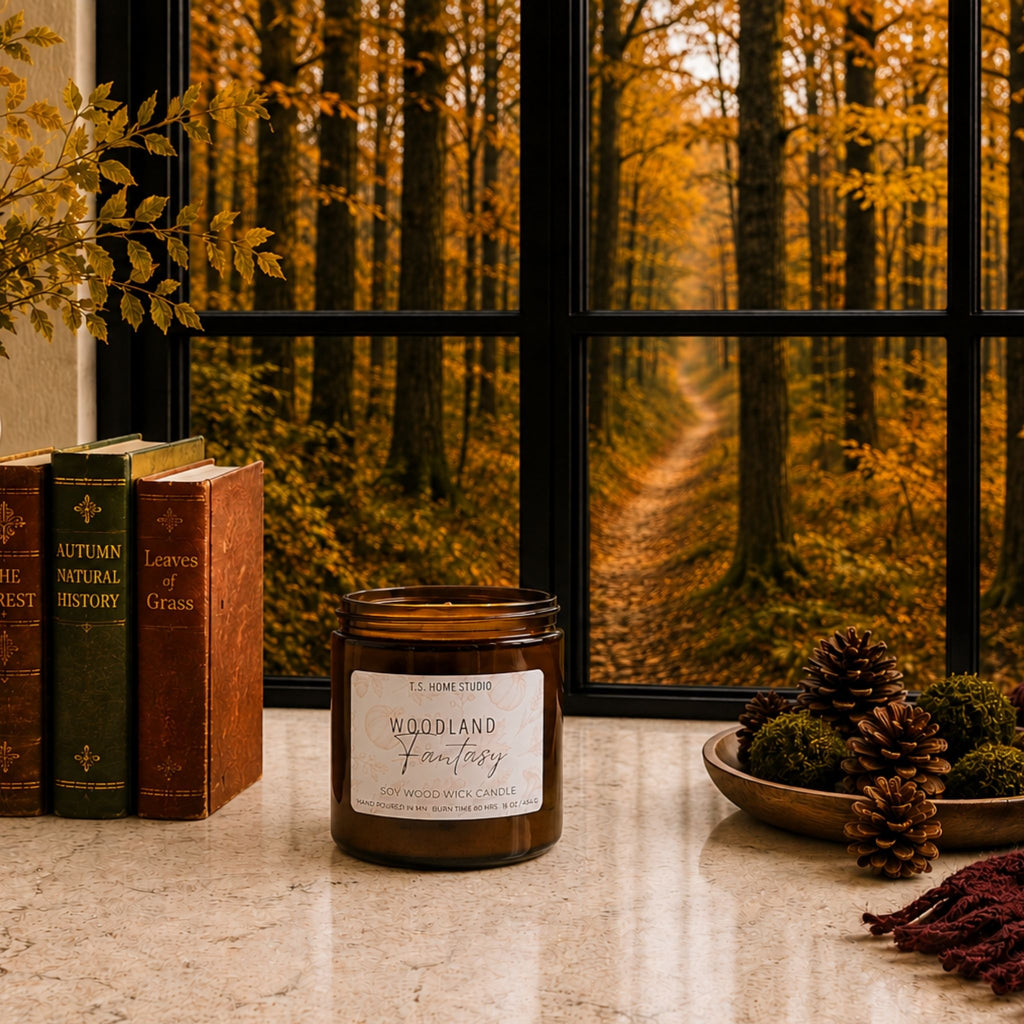 Woodland Fantasy Soy Wood Wick Candle