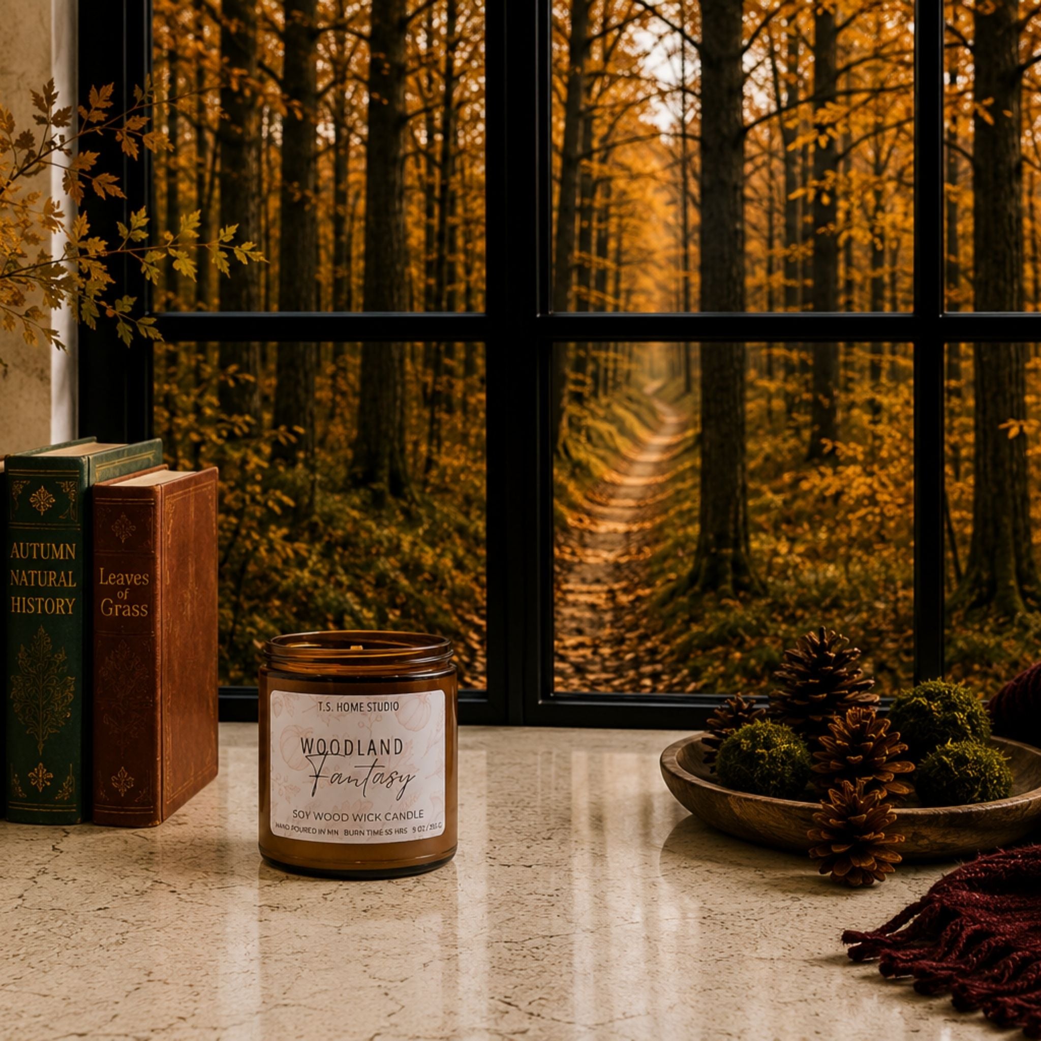 Woodland Fantasy Soy Wood Wick Candle